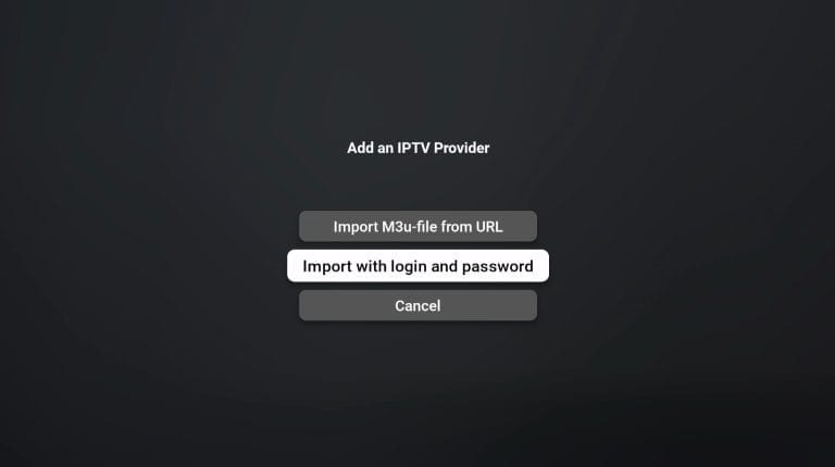 Android boxar IPTV Streamer steg 3 SvenskIPTV